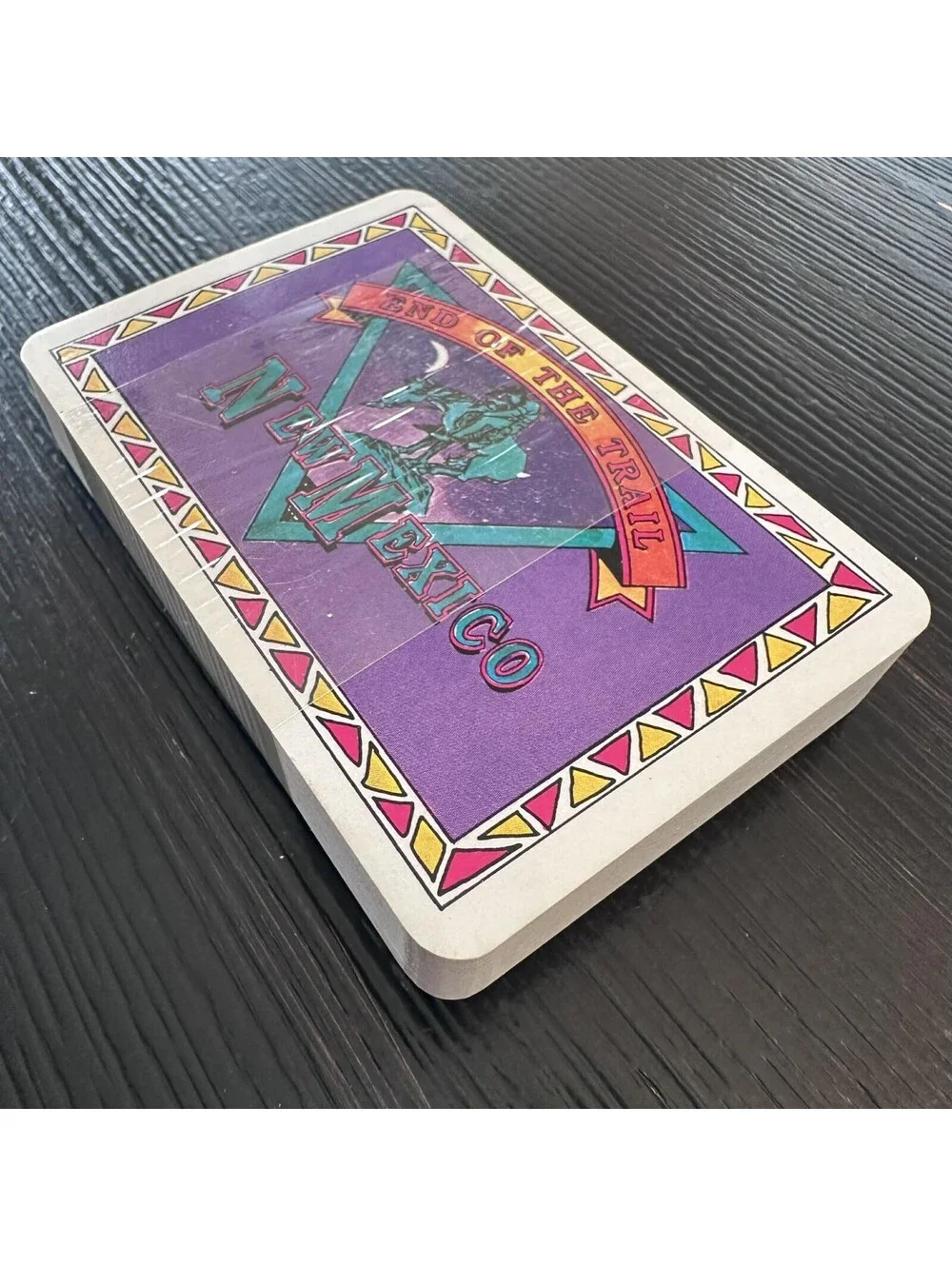 Vintage New Mexico End Of The Trail Souvenir Playing Cards Complete Deck Sealed